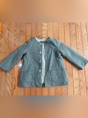 Bisous XXX Girl’s Cotton Button Down Jacket